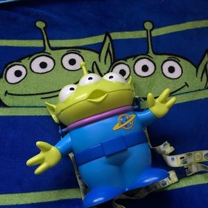 💚🍿Disneyland Rare Alien Popcorn Bucket🍿💚